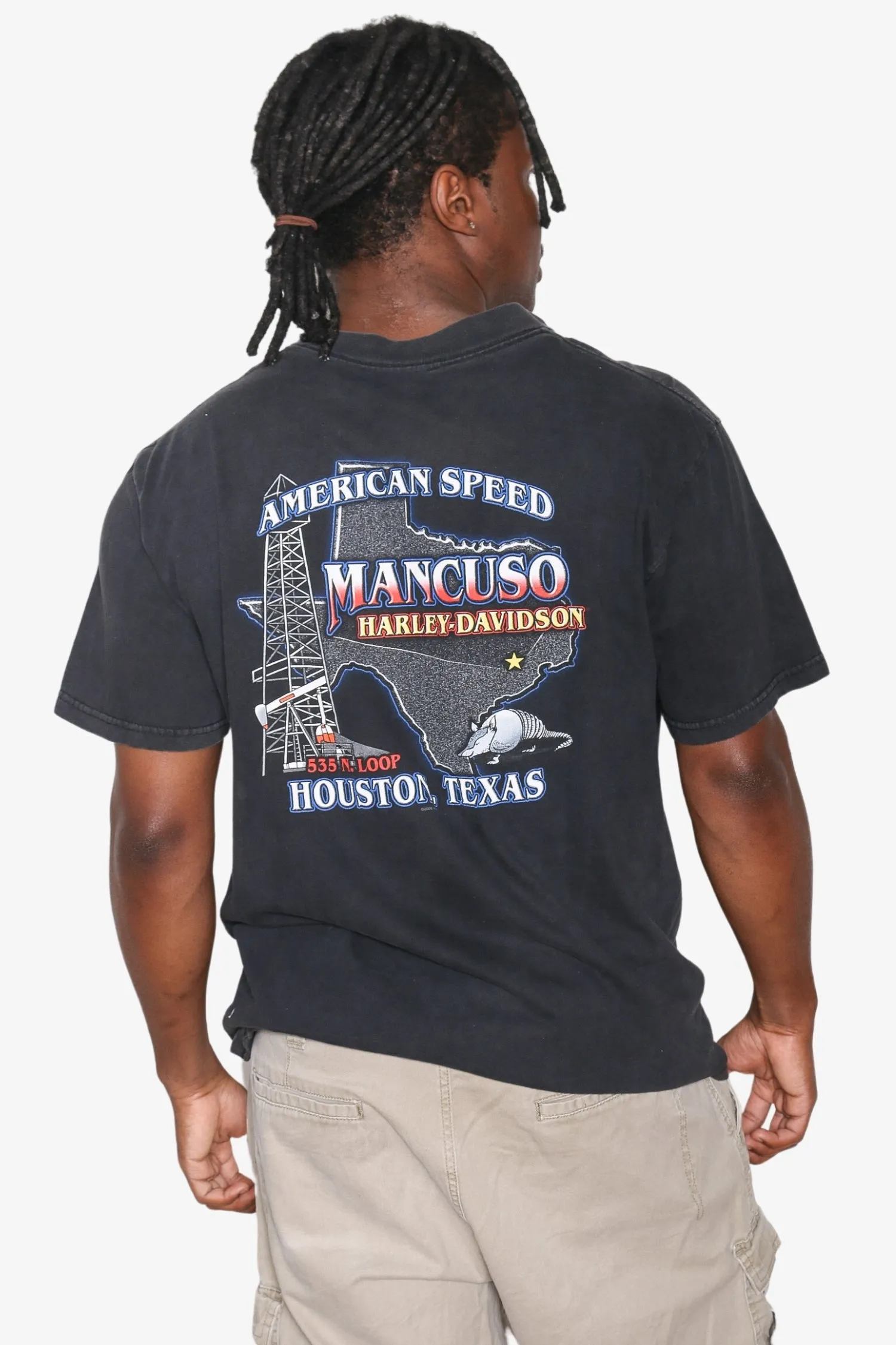 2000 HARLEY DAVIDSON MANCUSO TEE (MISSING SIZE FITS L)