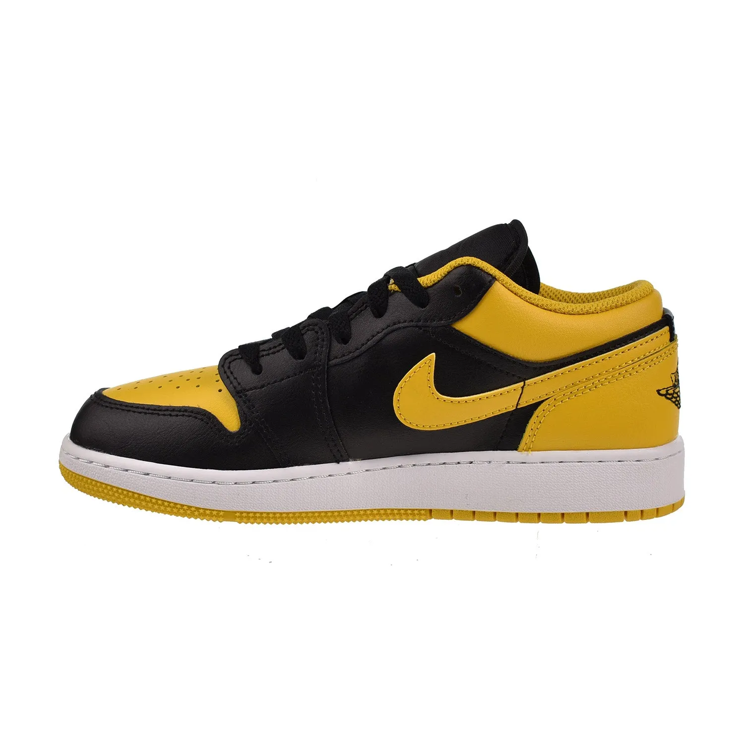 Air Jordan 1 Low (GS) Big Kids' Shoes Yellow Ochre