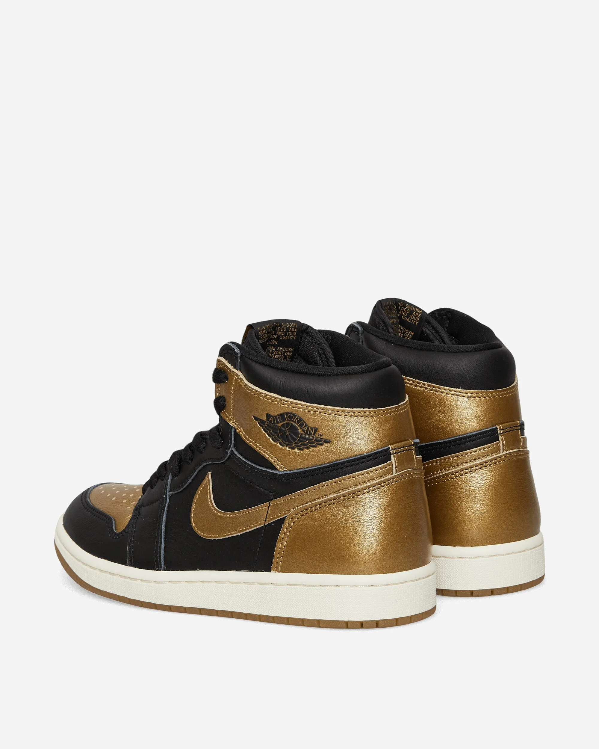 Air Jordan 1 Retro High OG Sneakers Black / Gold