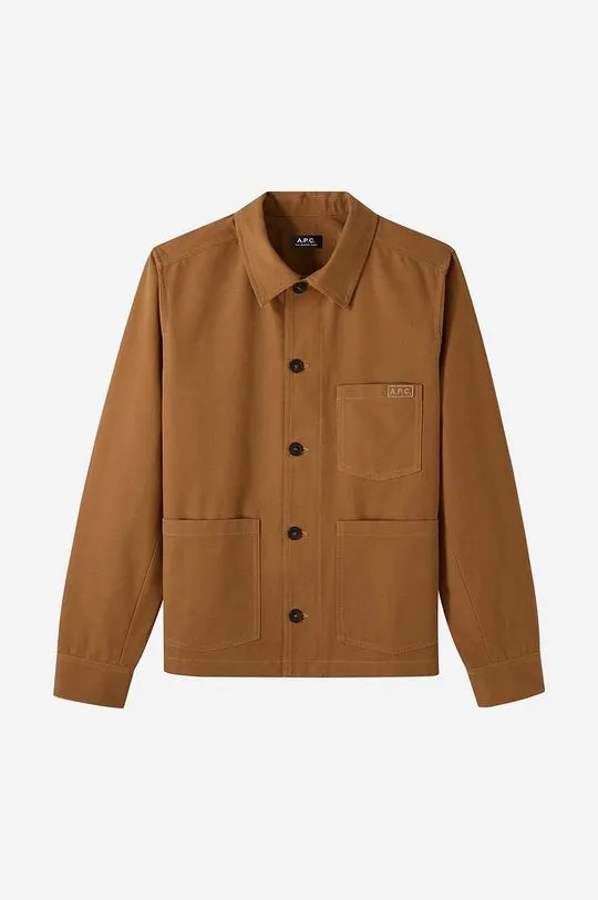 A.P.C. jacket men's brown color