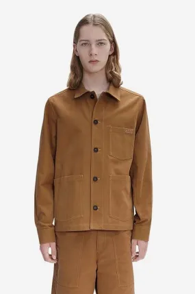 A.P.C. jacket men's brown color