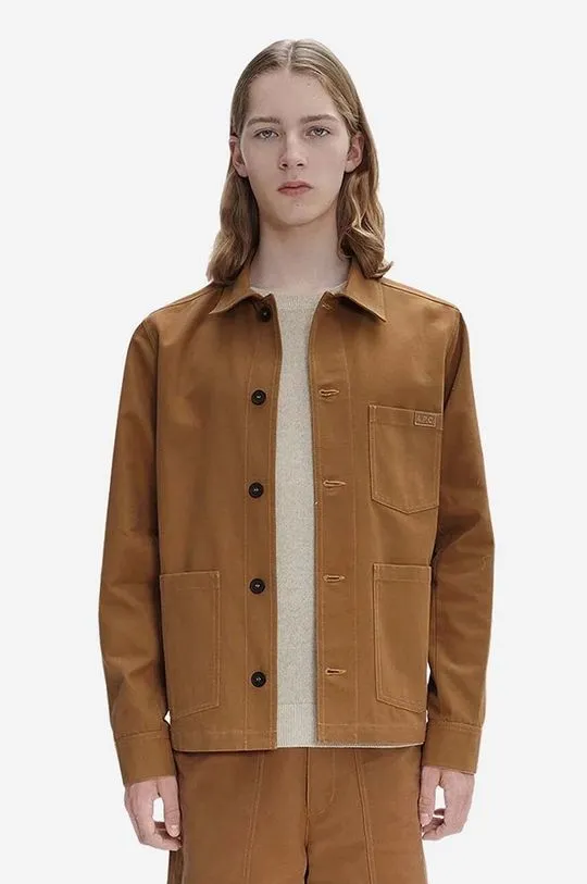 A.P.C. jacket men's brown color