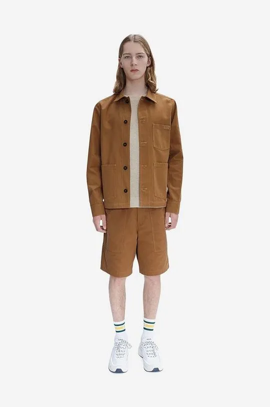 A.P.C. jacket men's brown color