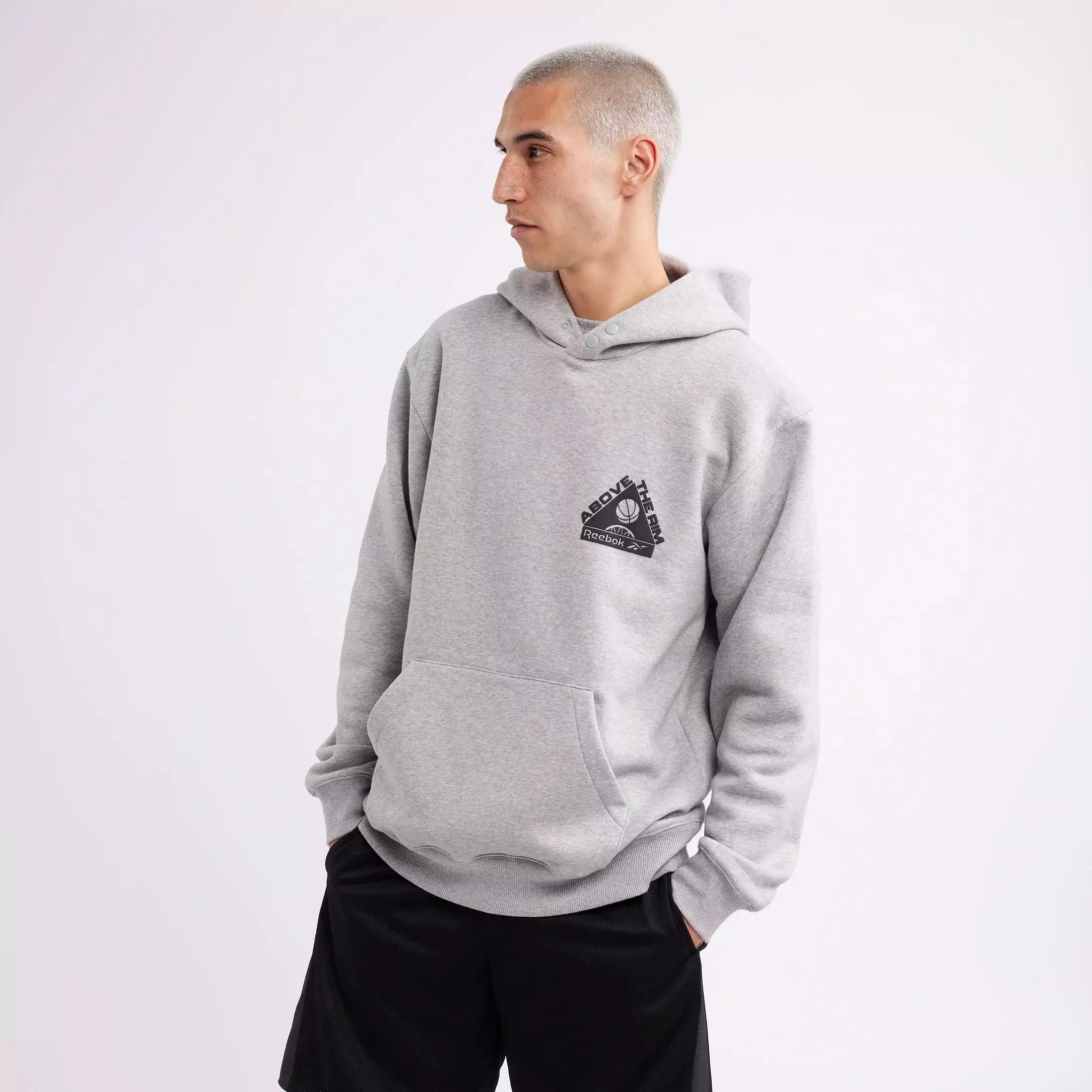 ATR HOODIE HEATHER GREY