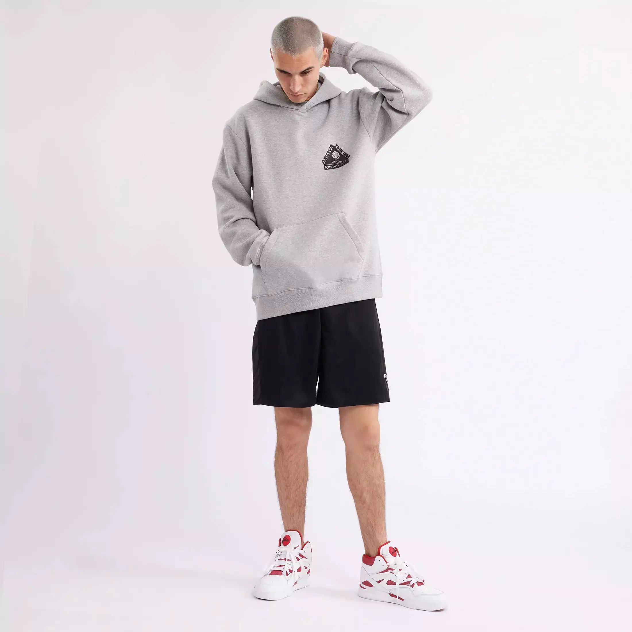 ATR HOODIE HEATHER GREY