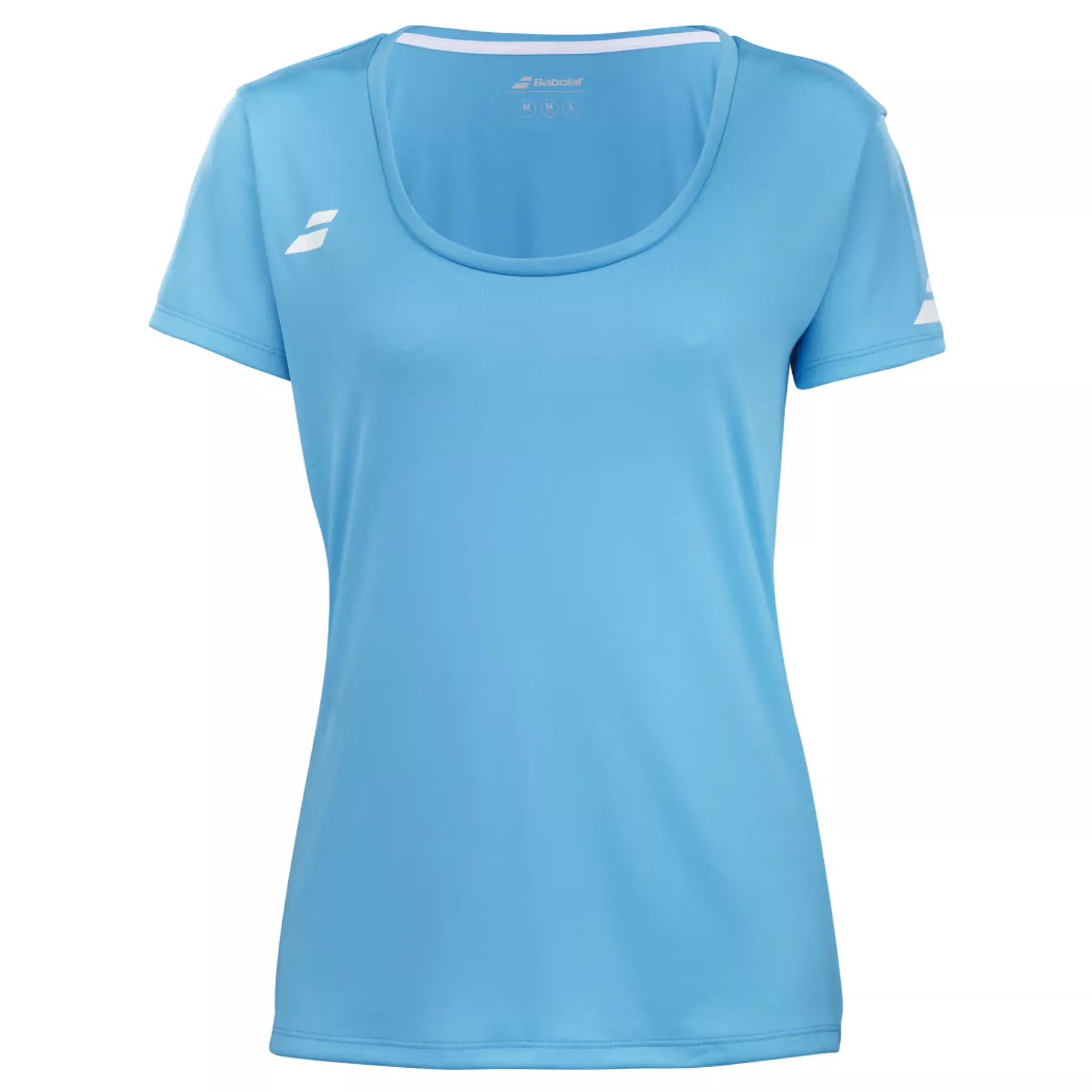 Babolat Play Cap Sleeve Girl Top 4124 - Cyan Blue