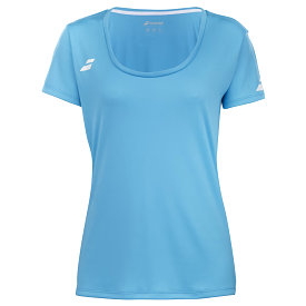 Babolat Play Cap Sleeve Girl Top 4124 - Cyan Blue