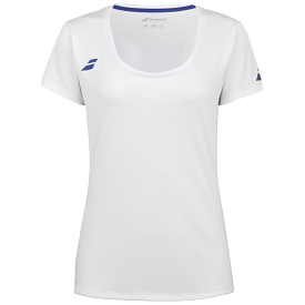 Babolat Play Cap Sleeve Women Top 1000 - White/White