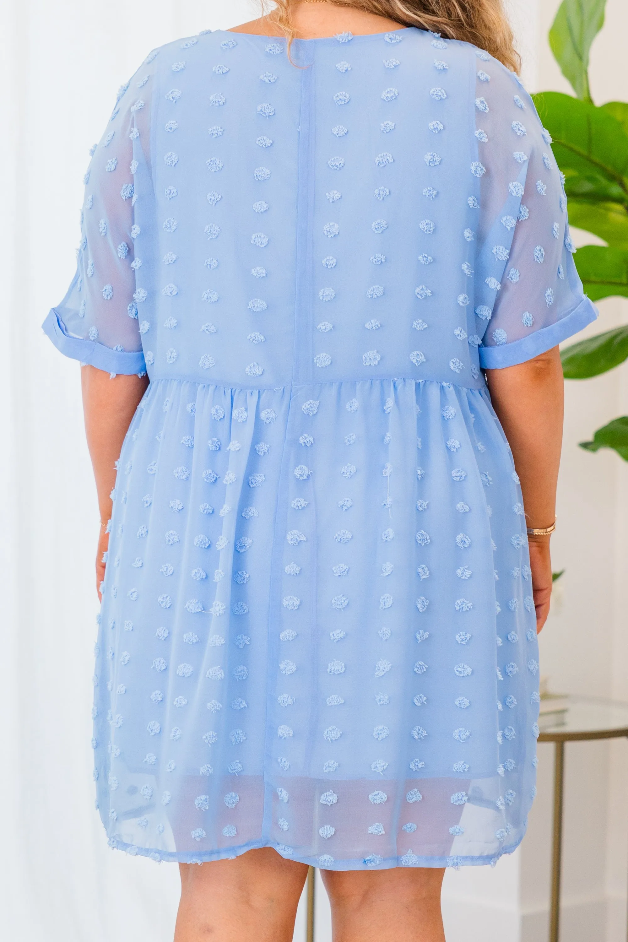 Be Spotted Dress, Spring Blue