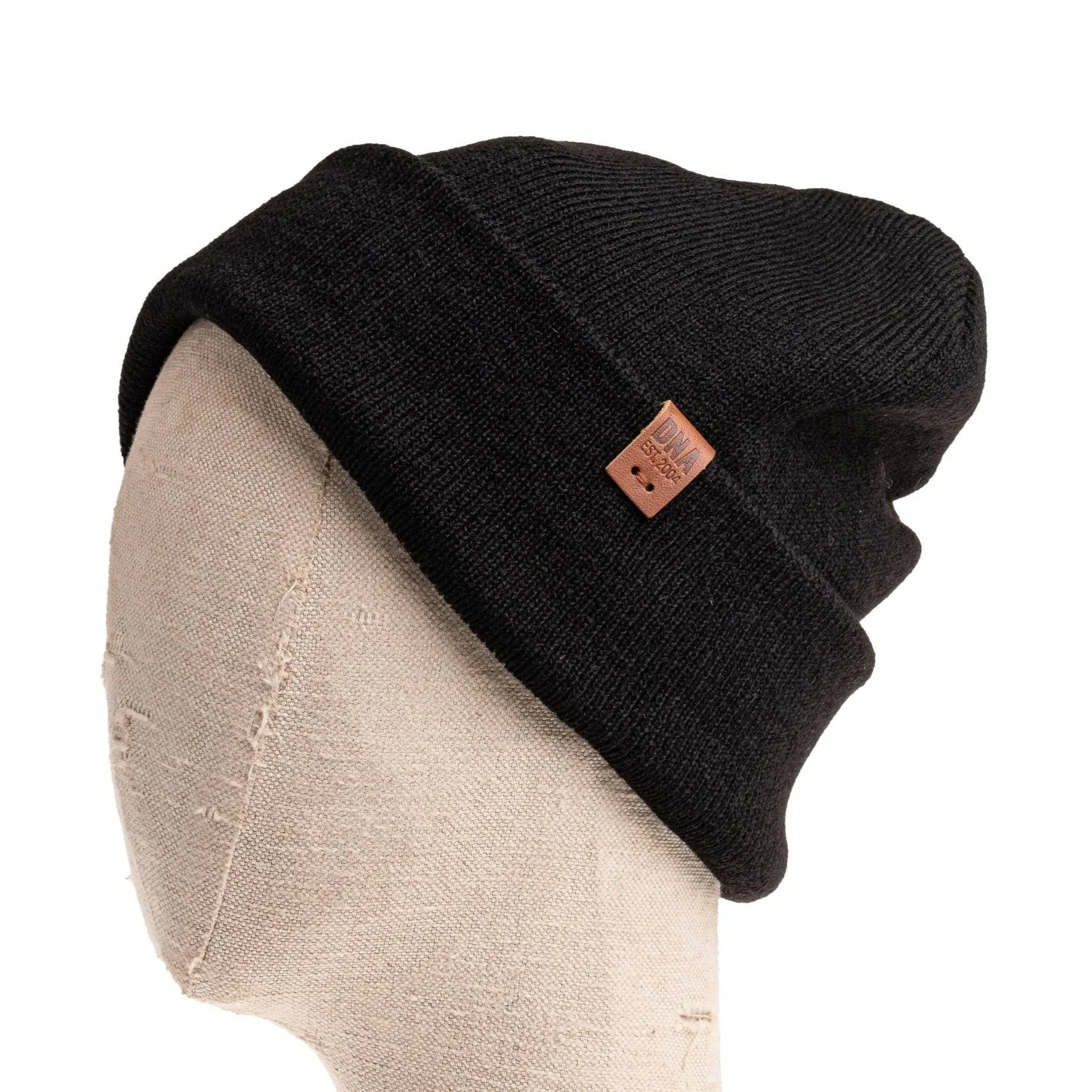 Bedford Smooth Knit Beanie - Black