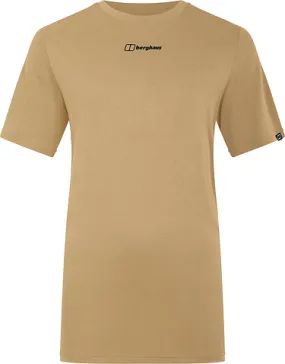 Berghaus Boyfriend Dolomites Mountain Short Sleeve Tee T-Shirt, Sand Dune