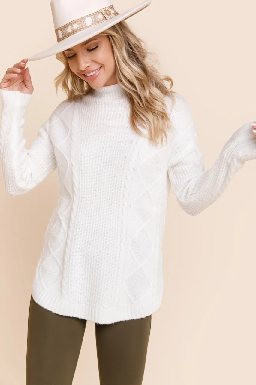 Bethany Cable Knit Sweater