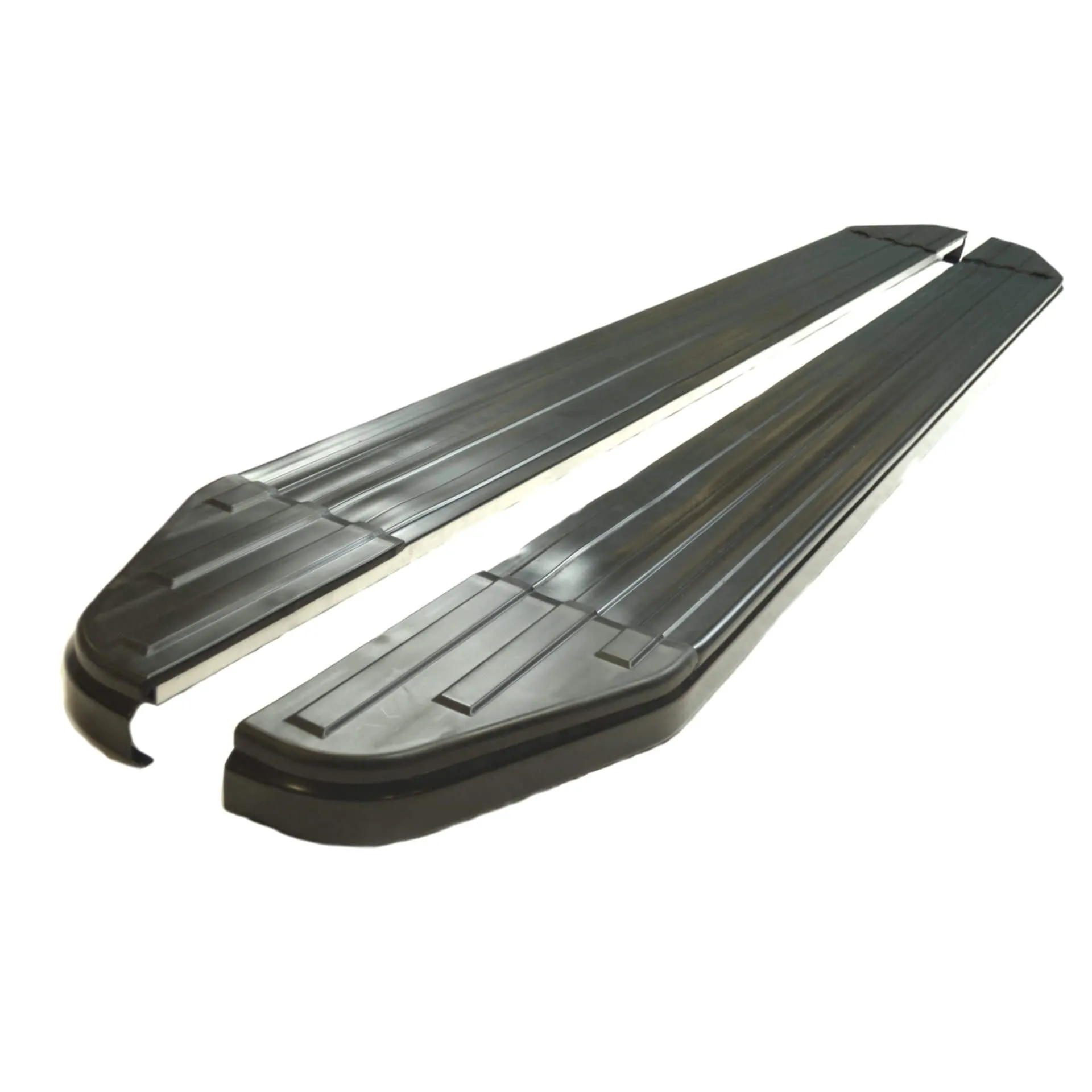 Black Raptor Side Steps Running Boards for Range Rover Vogue 2002-2012 (L322)