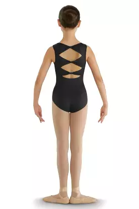 Bloch Child Bow Back Tank Leotard - CL8835