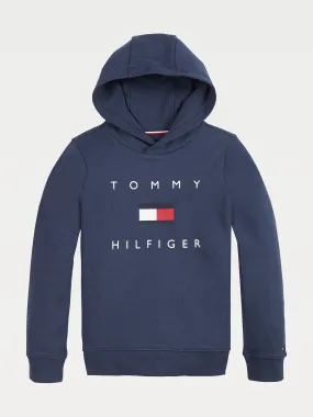 Boys 3-7 Chest Logo Pure Organic Cotton Hoody | Sweatshirts & Hoodies | Tommy Hilfiger