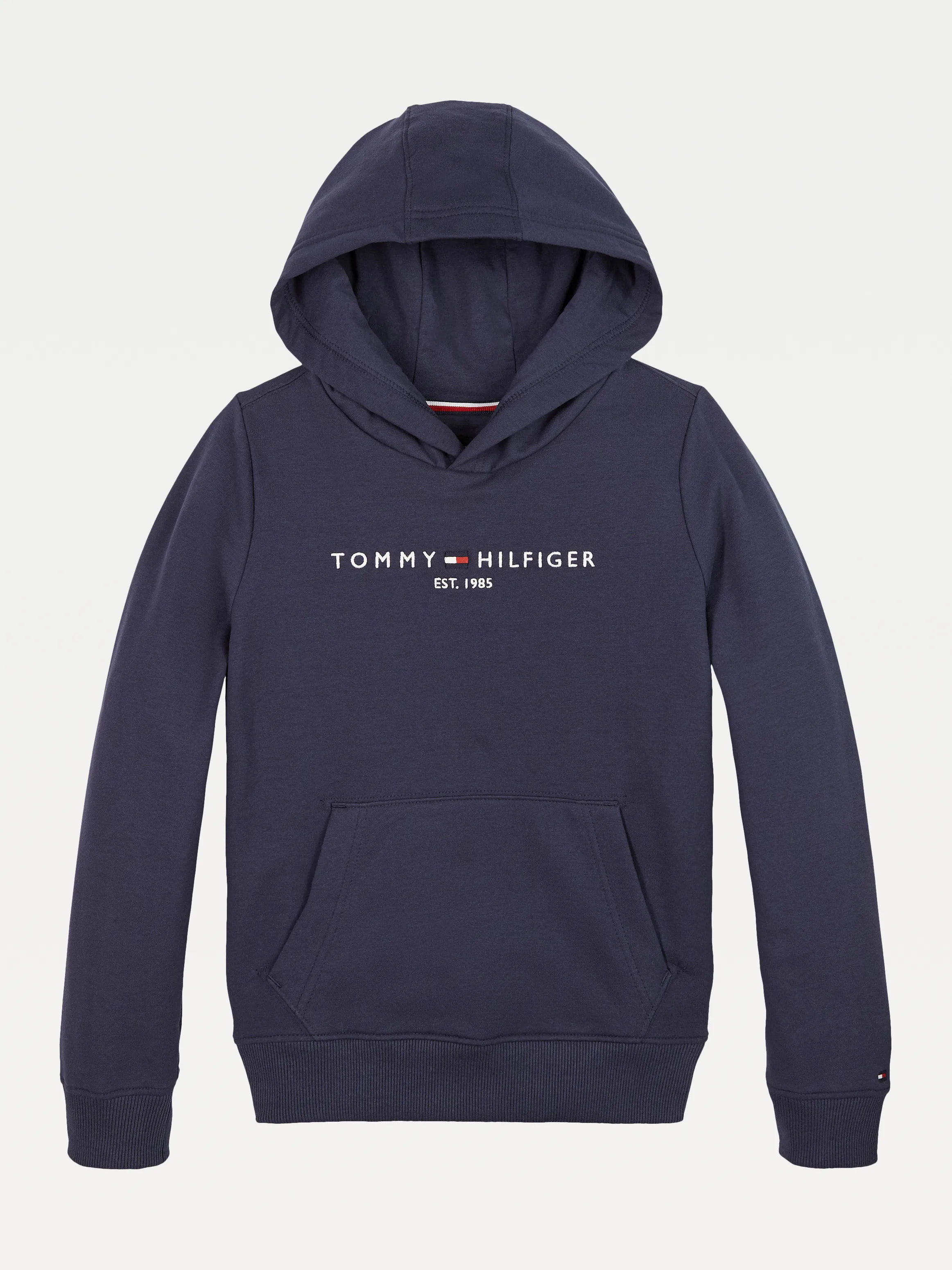 Boys 8-16 Essential Organic Cotton Logo Hoody | Sweatshirts & Hoodies | Tommy Hilfiger