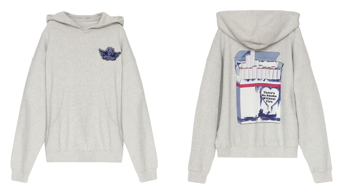 Boys Lie No Smoke V2 Racer Hoodie | Heather Grey | FINAL SALE