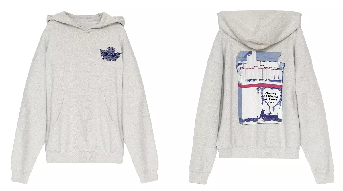 Boys Lie No Smoke V2 Racer Hoodie | Heather Grey | FINAL SALE