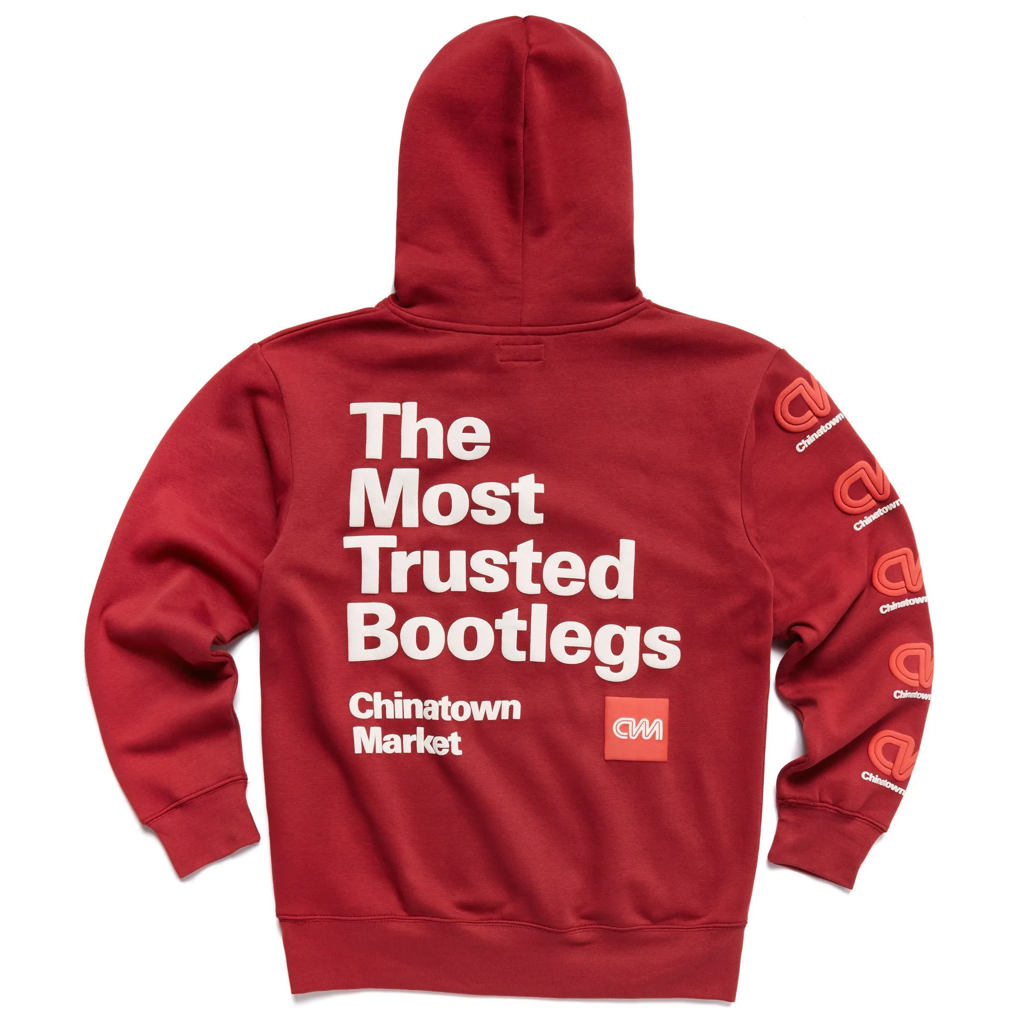 Chinatown Market Most Trusted Hoodie Red CTM-MTRSTED-RED