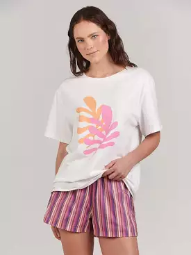 Coral Boyfriend Tee