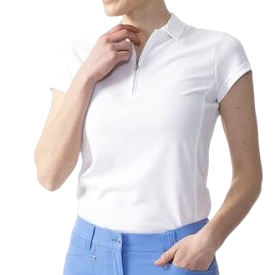 Daily Sports Polo Cap Sleeve Macy White