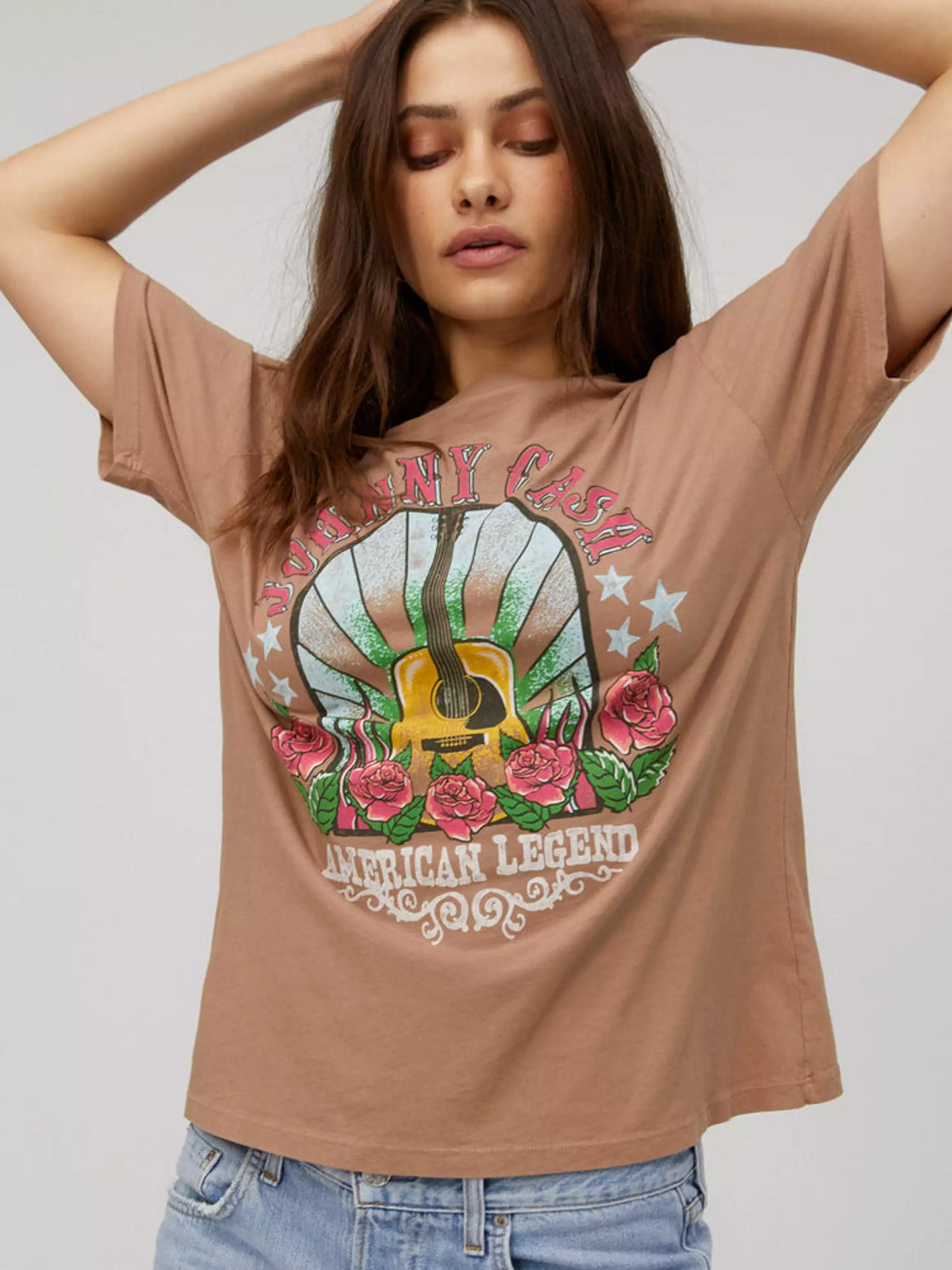 DAYDREAMER Johnny Cash American Legend Boyfriend Tee