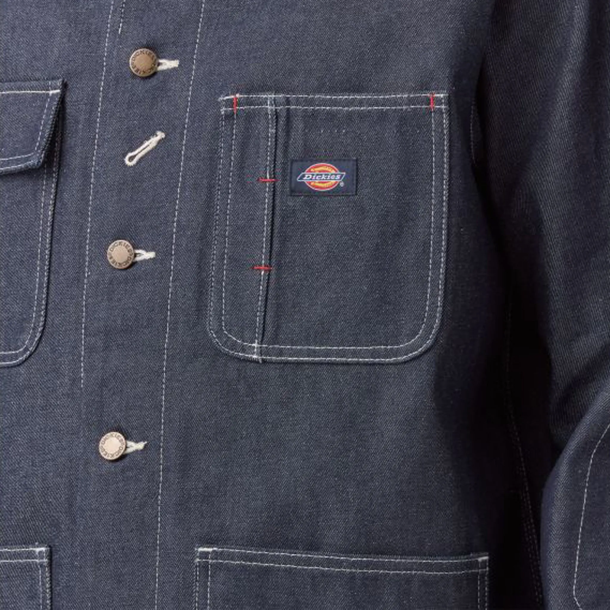 Dickies 100 year Denim Chore Coat / Indigo Blue