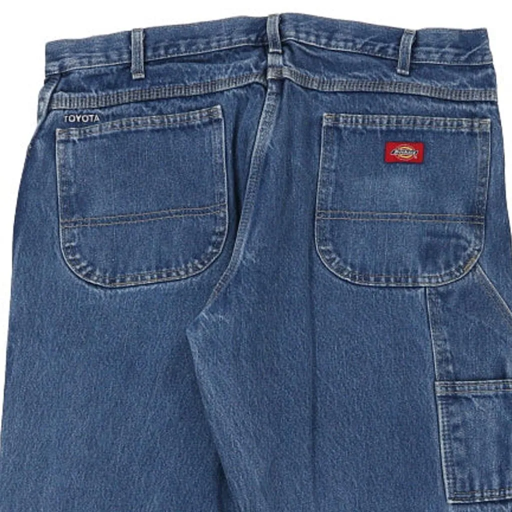 Dickies Carpenter Jeans - 36W 31L Blue Cotton