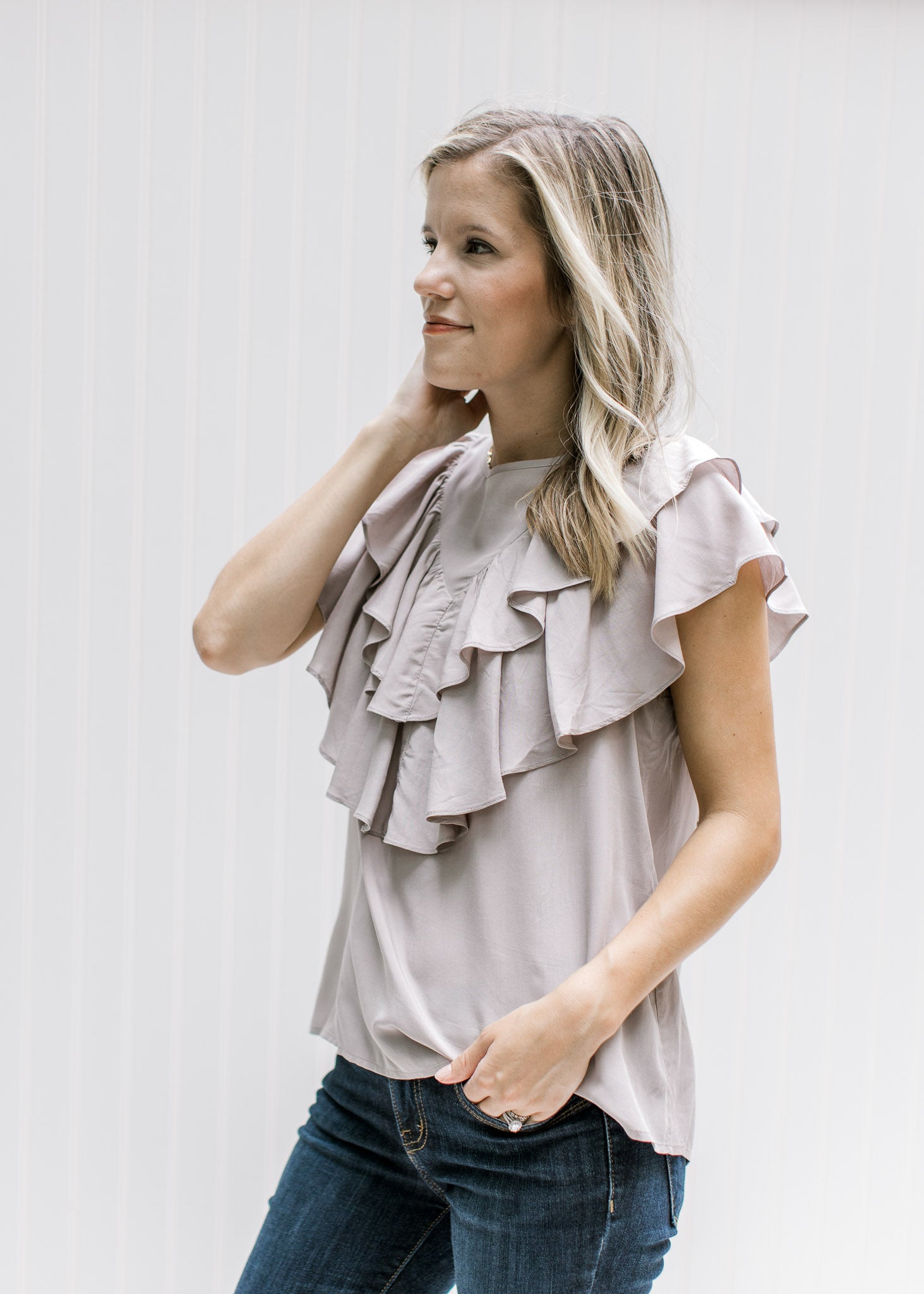 Double Ruffle Top