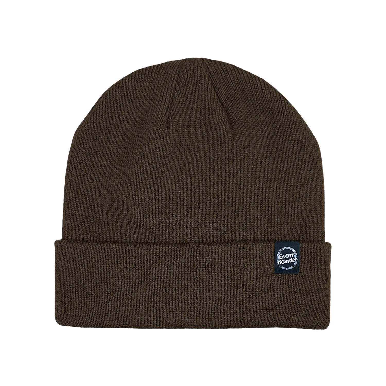 EasternBoarder Dot Logo Beanie Brown