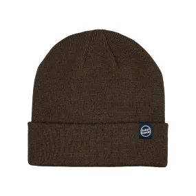 EasternBoarder Dot Logo Beanie Brown