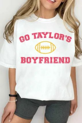 GO TAYLORS BOYFRIEND FOOTBALL GRAPHIC TEE