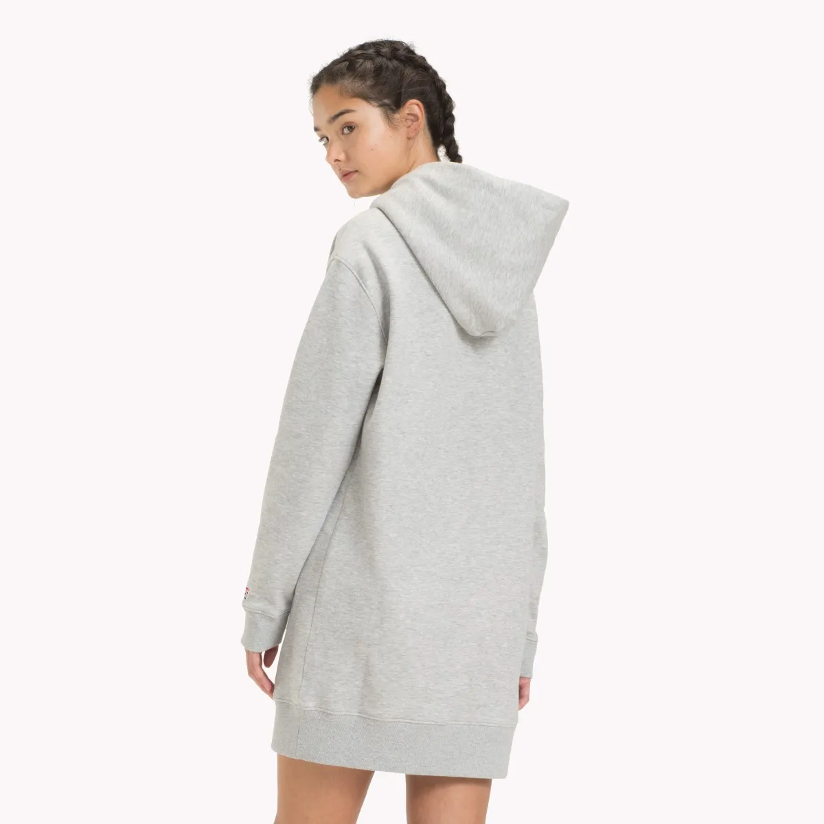 Grey Tommy Classics Hoody Dress | Dresses & Jumpsuits | Tommy Hilfiger