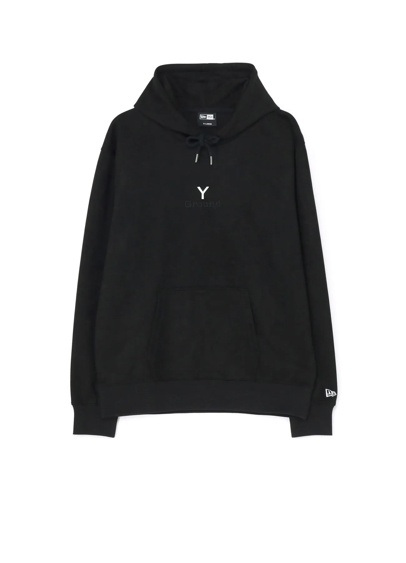 Ground Y × NEWERA  SUEDE HOODIE GY LOGO