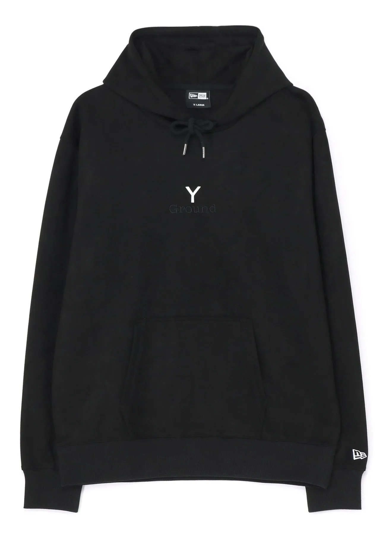 Ground Y × NEWERA  SUEDE HOODIE GY LOGO