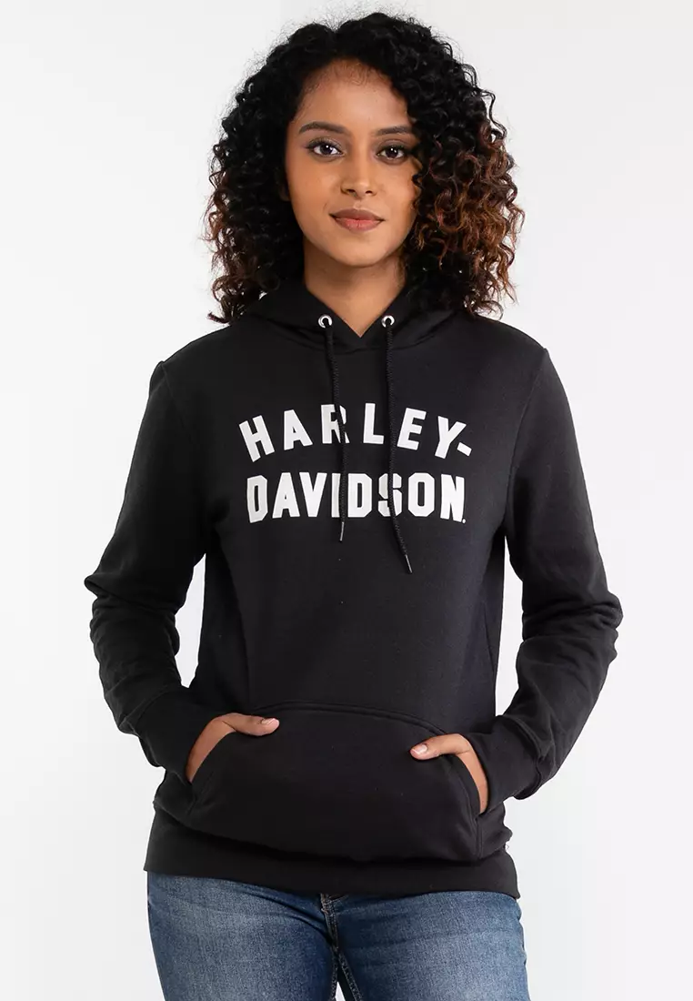 Harley-Davidson Custom Racer Font Pullover Hoodie