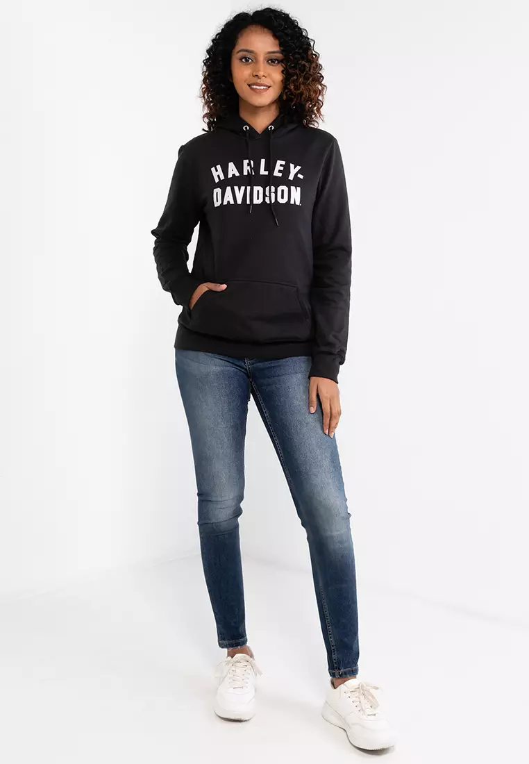 Harley-Davidson Custom Racer Font Pullover Hoodie