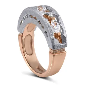 Hidden Realms Diamond Valentine Wedding Band