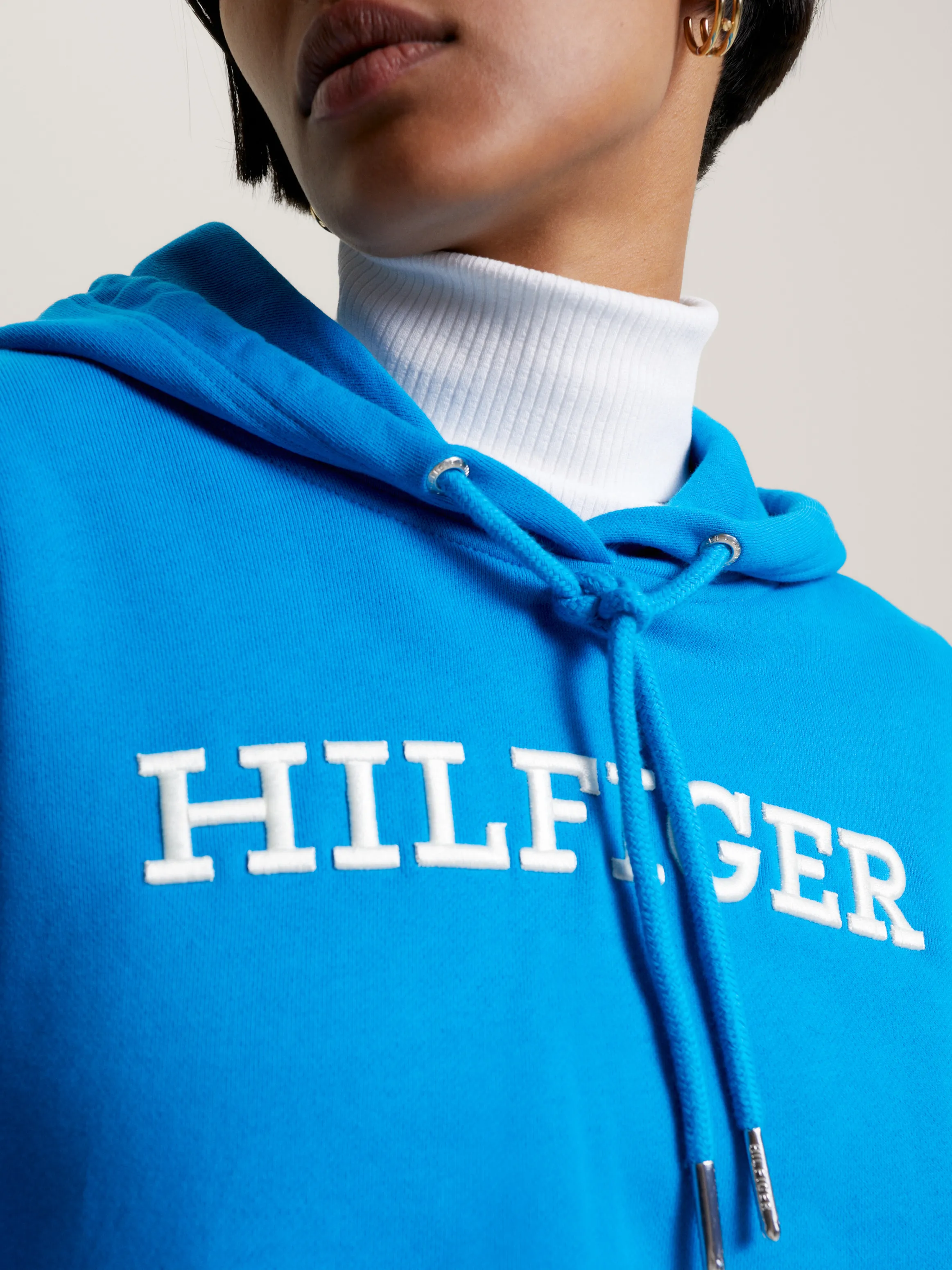 Hilfiger Monotype Logo Embroidery Hoody | Sweatshirts & Hoodies | Tommy Hilfiger