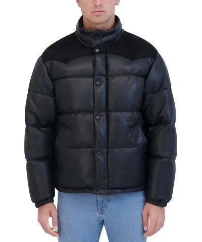 Hudson Men's Bomber Puffer Jacket