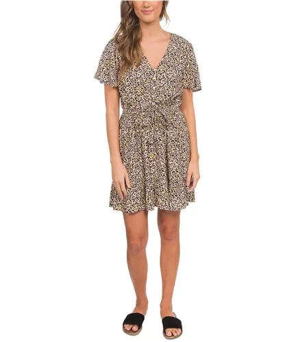 Hurley Womens Flirty Fit & Flare Dress