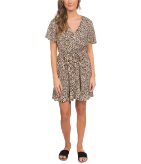 Hurley Womens Flirty Fit & Flare Dress