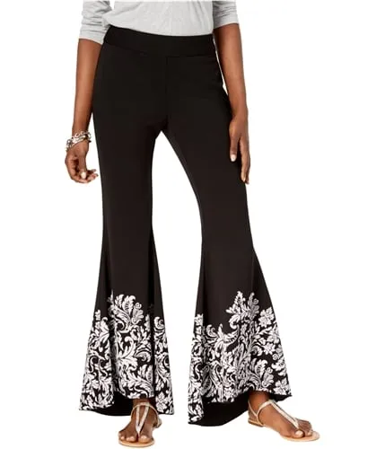 I-N-C Womens Flare Casual Wide Leg Pants, TW2