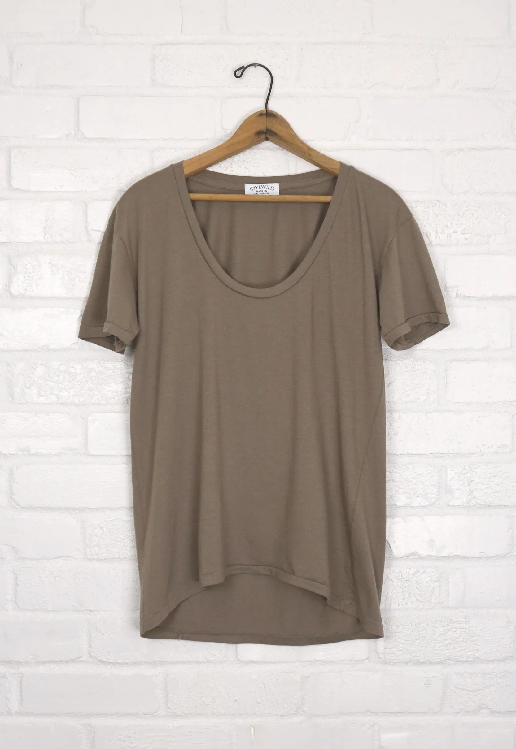 Idylwild Boyfriend Tee - Suede