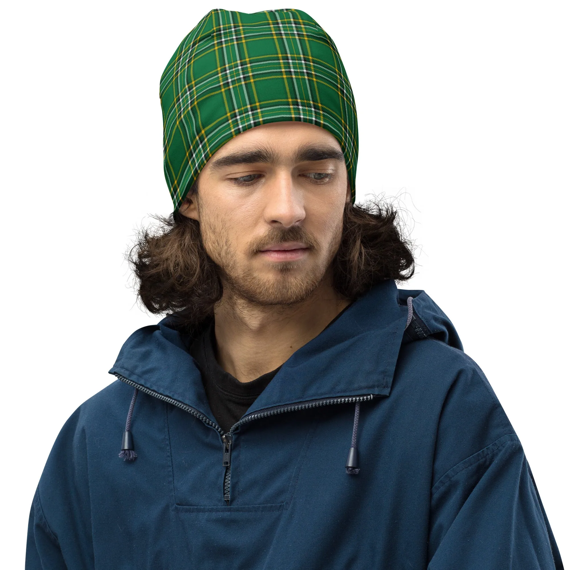 Irish Tartan Beanie