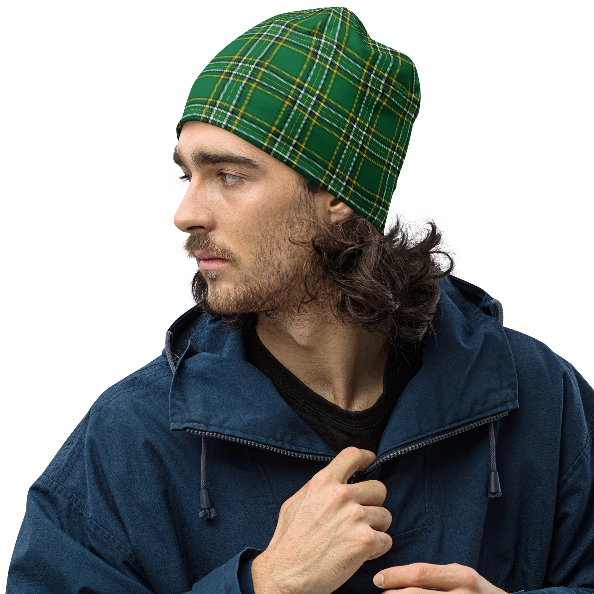 Irish Tartan Beanie