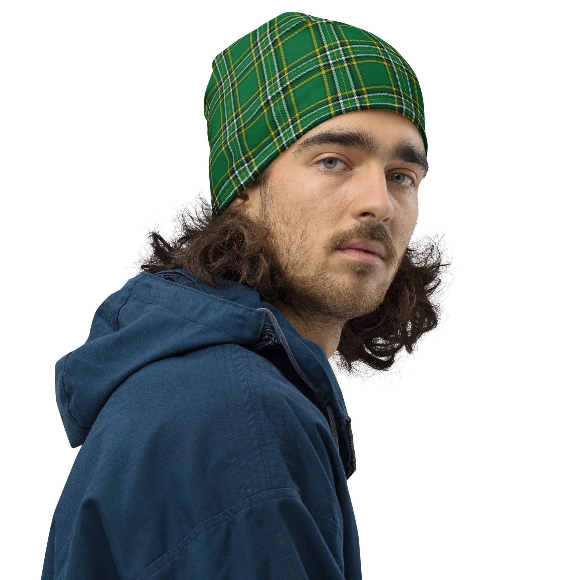 Irish Tartan Beanie