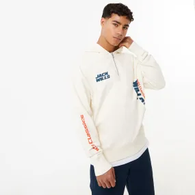 Jack Wills JW Racer Quarter Zip Hoodie