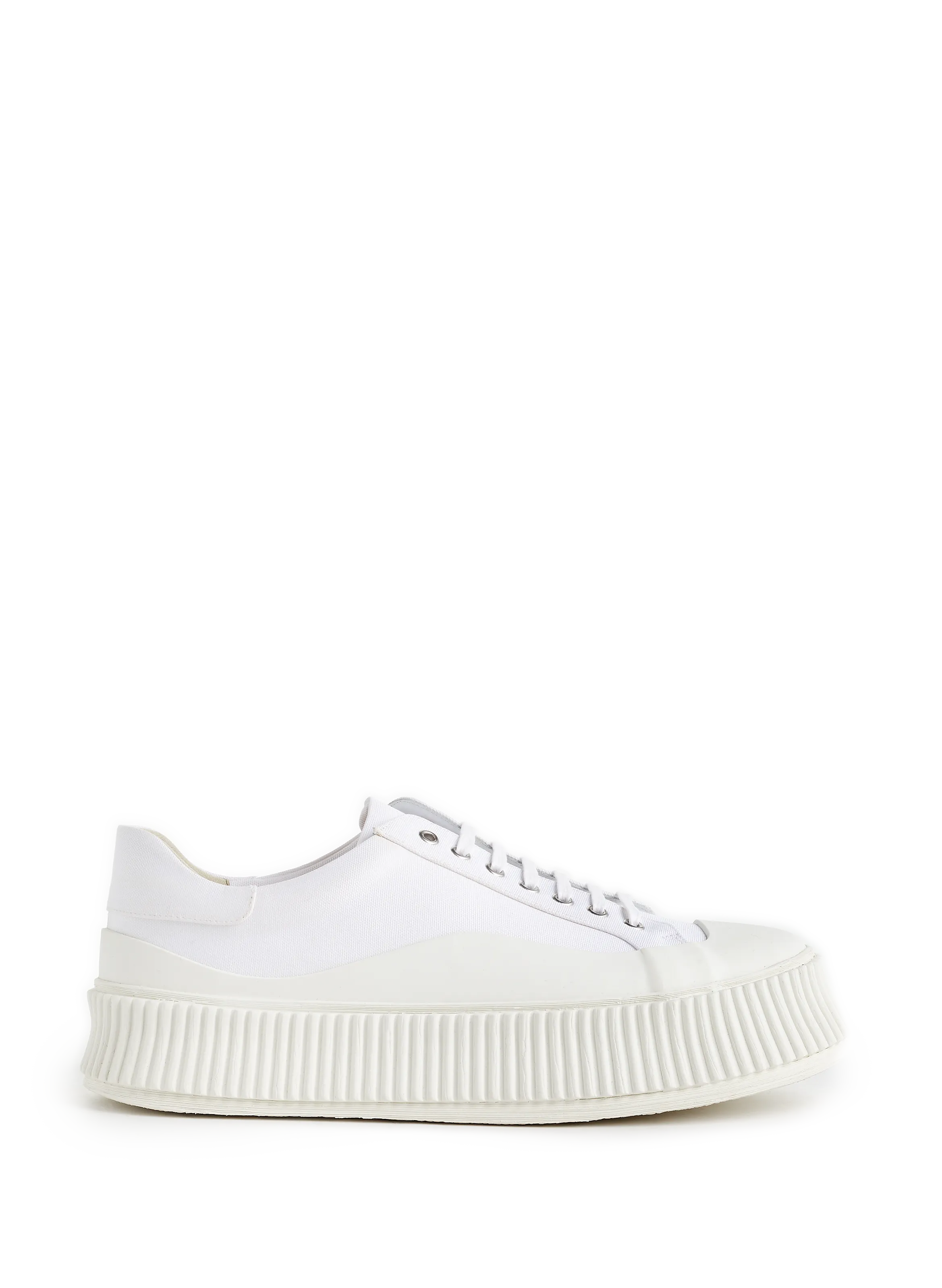 Jil sander  Cotton sneakers - White