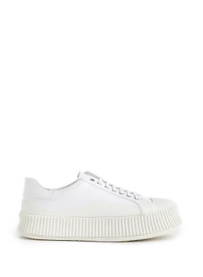 Jil sander  Cotton sneakers - White